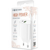 Forever wall charger 1xUSB QC 3.0 + 1xUSB-C PD 20W LS-04 white