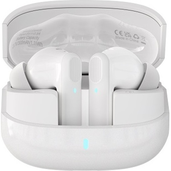 Devia Bluetooth earphones TWS Pro 1 white with ANC