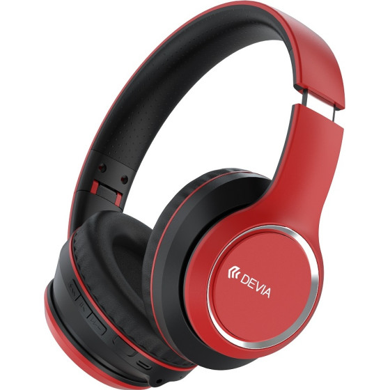 Devia Bluetooth headphones Kintone red