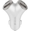 Devia car charger Extreme Metal PD 48W 2x USB 2x USB-C silver
