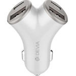 Devia car charger Extreme Metal PD 48W 2x USB 2x USB-C silver