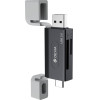 Devia card reader 2in1 EL240 USB/USB-C 3.0 black