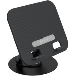 Devia folding holder stand EL238 for laptop tablet rotating 360 aluminum black