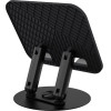 Devia folding holder stand EL238 for laptop tablet rotating 360 aluminum black