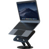 Devia folding holder stand EL238 for laptop tablet rotating 360 aluminum black