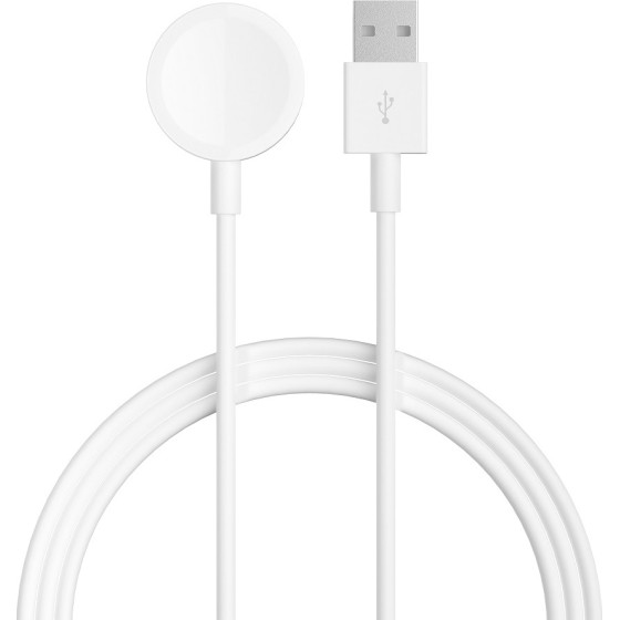 Devia inductive magnetic charger Kintone USB 1,0 m white for Apple Watch