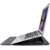 Devia laptop bag / MacBook bracket bag Ultra-Thin 13,3'' waterproof PU leather black