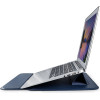 Devia laptop bag / MacBook bracket bag Ultra-Thin 13,3'' waterproof PU leather blue