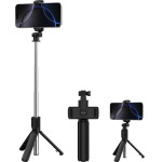 Devia selfie stick Bluetooth tripod ES083 black