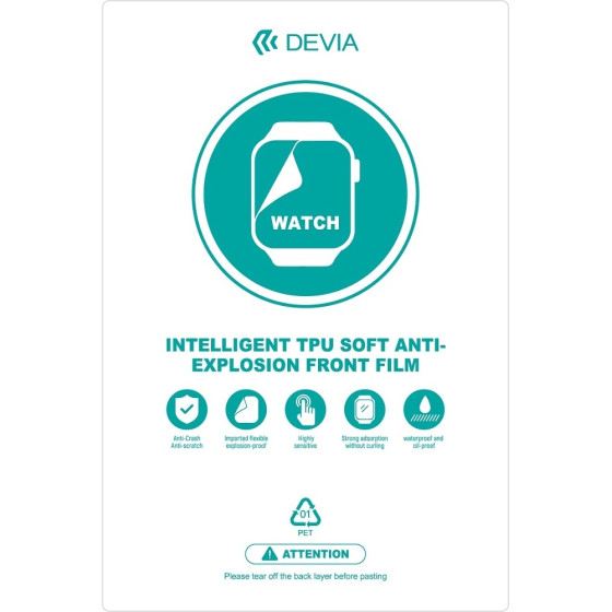 Devia Set foil anticrash for cutting machine 20pcs for watch