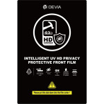 Devia Set of smartphone film UV 0,3mm HD privacy 10pcs 6H for the cutting machine