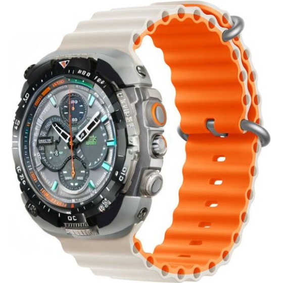 Devia strap Deluxe Sport6 for Apple Watch 44mm/ 45mm/ 46mm/ 49mm starlight orange