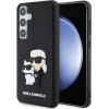Karl Lagerfeld case for Samsung Galaxy S24 Plus KLHCS24M3DRKCNK black HC 3D RUBBER KC NFT