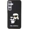 Karl Lagerfeld case for Samsung Galaxy S24 Plus KLHCS24M3DRKCNK black HC 3D RUBBER KC NFT
