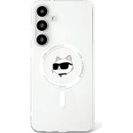 Karl Lagerfeld HC Magnetic IML Metal Choupette Head case for Samsung Galaxy S25 white
