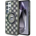Karl Lagerfeld HC Magnetic IML Metal Monogram KC Heads case for Samsung Galaxy S25 Ultra black