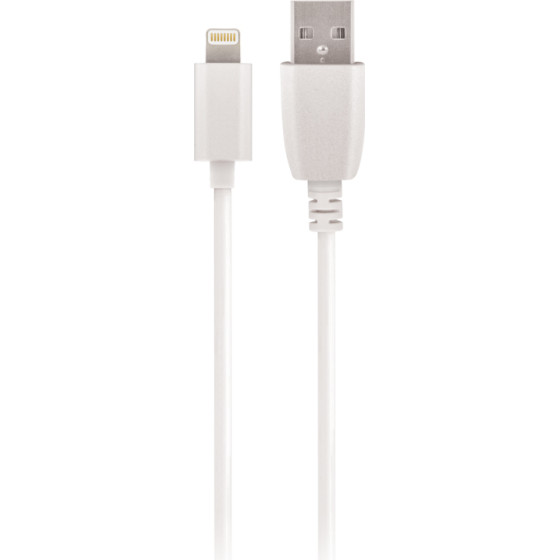 Maxlife Cable Usb - Lightning 1,0 m 2A white