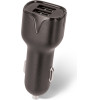 Maxlife MXCC-01 Car Charger 2x Usb 2.4A Black + USB-C cable
