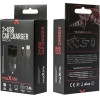 Maxlife MXCC-01 Car Charger 2x Usb 2.4A Black + USB-C cable