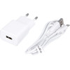 Maxlife MXTC-01 Charger 1x Usb 2.1A White + Microusb cable