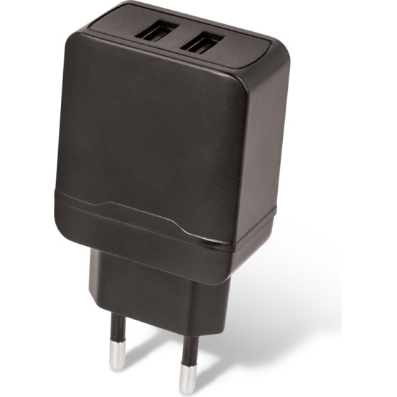 Maxlife MXTC-02 Charger 2x Usb 2.4A black