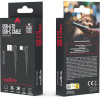 Maxlife MXUC-09 Angle Cable Usb - USB-C 2,0 m 3A black