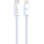 Maxlife MXUC-12 Cable USB-C - Lightning 1,0 m 27W white
