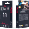Maxlife MXUC-12 Cable USB-C - USB-C 1,0 m 100W black