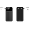 Maxlife Power Bank With built-In Cables MXPB-06 Pd Qc 22,5W 10000 Mah black