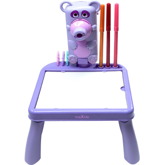 Maxlife Projector With Drawing Table MXDP-100 purple