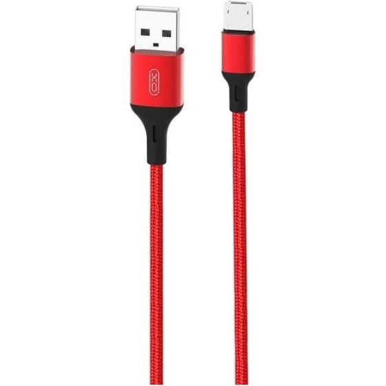 XO cable NB143 USB - microUSB 2,0 m 2,4A red