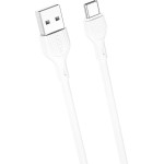 XO cable NB200 USB - USB-C 1,0m 2.1A white