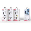 XO cable NB247 USB - microUSB 0,25 m 6A white