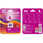 XO memory card 4GB microSDHC cl. 10