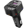 XO transmitter FM BCC17 Bluetooth MP3 car charger 30W black + cable USB-C - USB-C