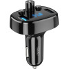 XO transmitter FM BCC02 Bluetooth MP3 car charger 15W black