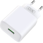 XO wall charger CE02D QC 3.0 18W 1x USB white