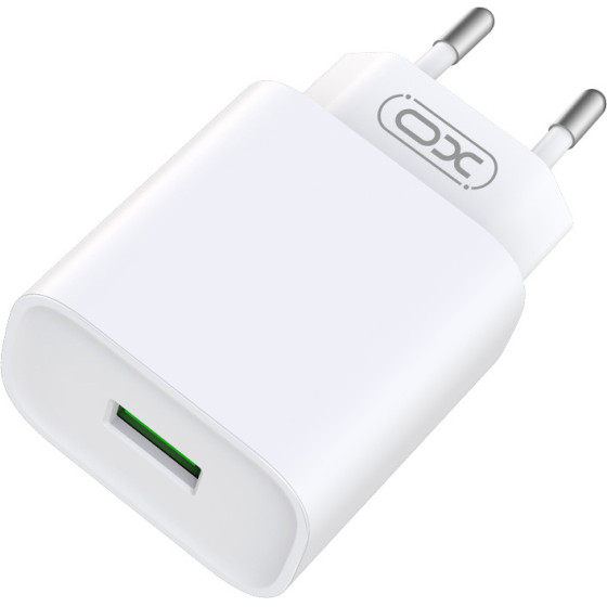 XO wall charger CE02D QC 3.0 18W 1x USB white