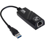 Akyga adapter with cable AK-AD-31 network card USB A (m) / RJ45 (f) 10/100/1000 ver. 3.0 15cm