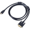 Akyga cable AK-AV-11 cable HDMI / DVI 24+1 pin 1.8m
