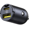 Baseus Mini Tiny Star PD car charger 1x USB-C - USB-A port 30W black