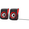 Havit computer speakers 2.0 HV-SK599 black-red