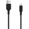 Setty cable USB - microUSB 3,0 m 2A black NEW