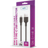 Setty cable USB - USB-C 1,0 m 3A black
