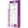 Setty cable USB - USB-C 1,0 m 3A white
