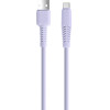 Setty cable USB - USB-C 1,5 m 2,1A KSA-C-1.529 lilac