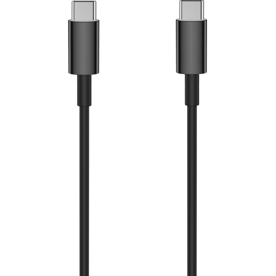 Setty cable USB-C - USB-C 1,0 m 3A black