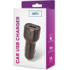 Setty car charger 1x USB 1A black