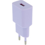 Setty charger 1x USB 2,4A LSIM-A-129 lilac