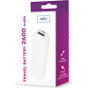 Setty power bank 2600 mAh mini white